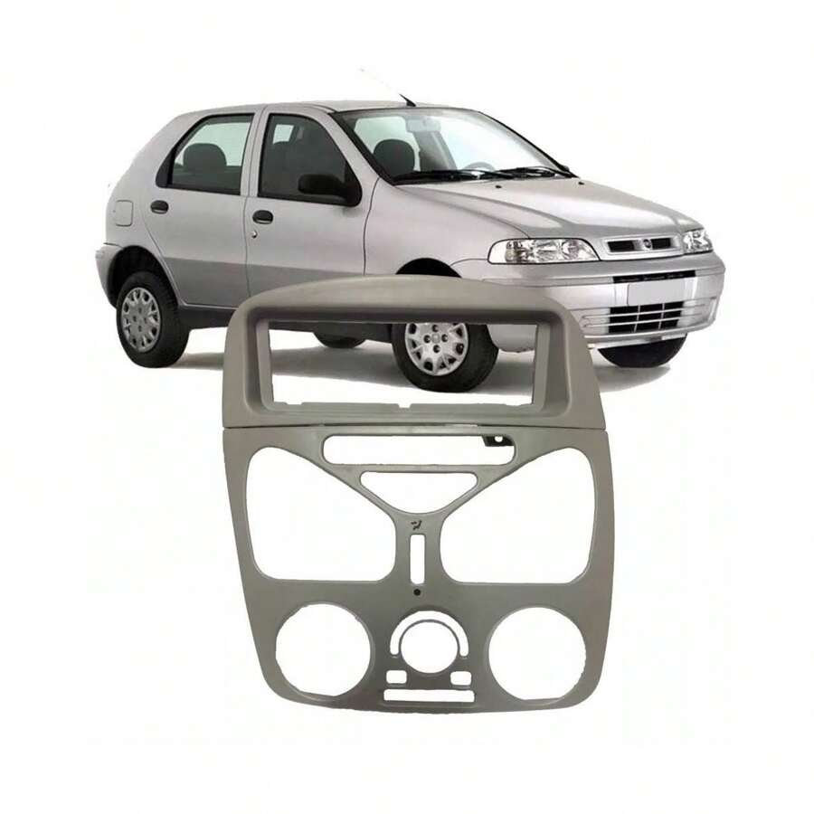 Moldura Painel Central Com Ar + Moldura Rádio Palio G2 Siena