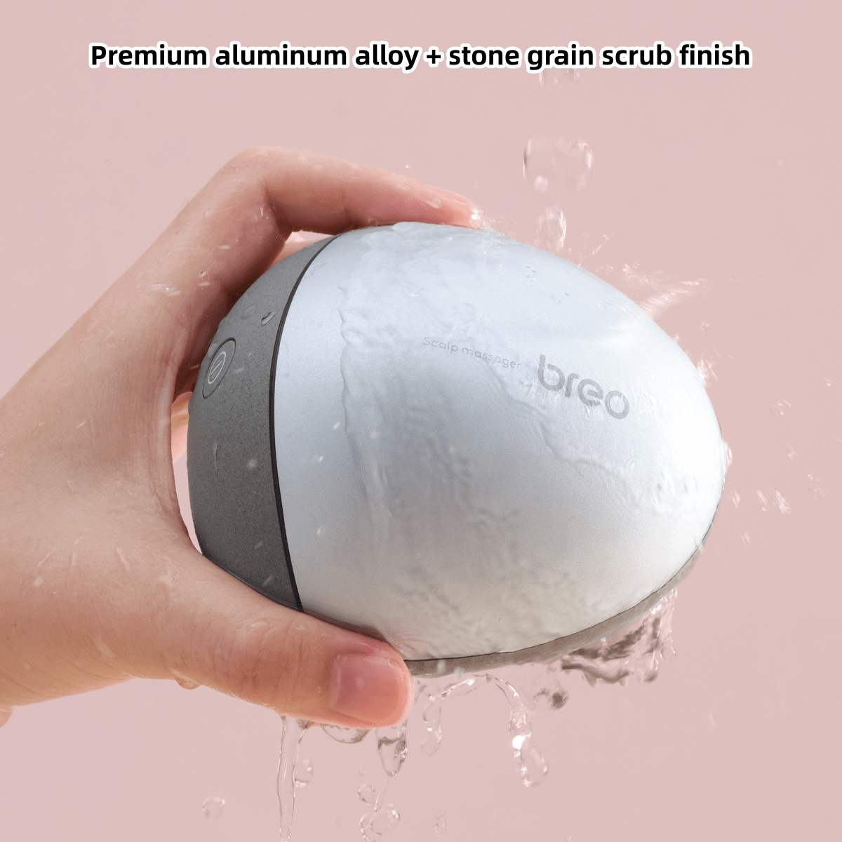 Breo Scalp and body mini Massager, the newest version with 45°C finger