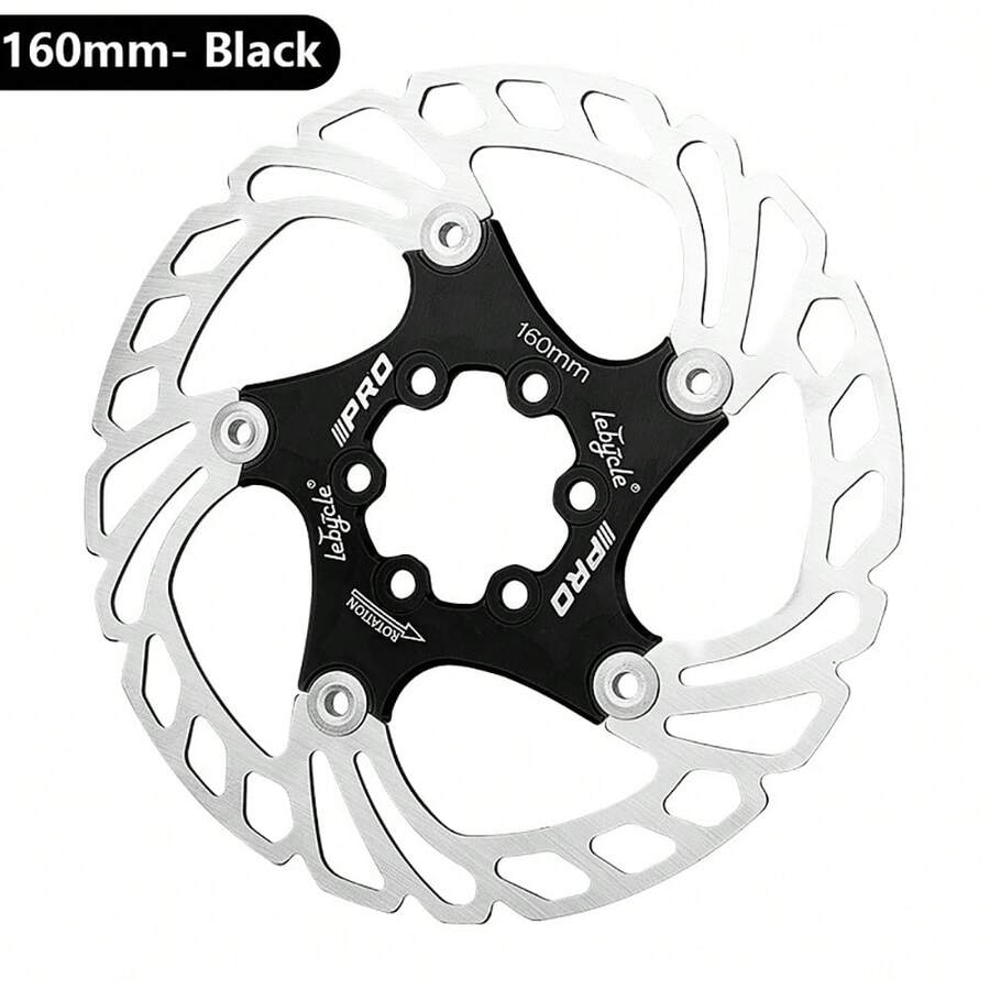 Bicycle Accessories, Floating Disc, Mountain Bike Brake Rotor 160/180mm Six Bolt Disc - Multicolor - View 1