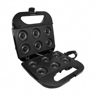 Maquina de hacer donas, Waflera antiadherente, Sandwichera electrical,Maquina Wafflera