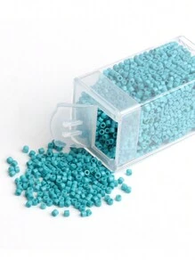 3000 顆 2 毫米盒裝彩色古董種子珠圓柱形散珠 Diy 手工手鍊項鍊間隔珠適用於珠寶製作配件 - 彩色 - 查看 29