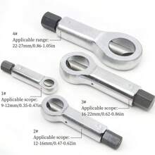 Rusty Screw Disassembly Tool For Removing Nuts/Bolts With Nut Splitting Function, Nut Breaker - Silver - View 7