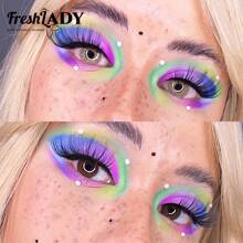 FRESH LADY Freshlady 日常彩色隐形眼镜 Pupilentes Love Story Oxytocin 14.20mm 彩色隐形眼镜 1 年抛型 万圣节服装 角色扮演