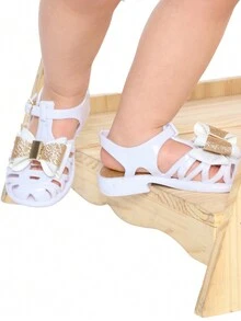 Kids Flat Sandals - 白色 - 查看 4