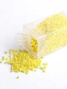 3000 顆 2 毫米盒裝彩色古董種子珠圓柱形散珠 Diy 手工手鍊項鍊間隔珠適用於珠寶製作配件 - 彩色 - 查看 26