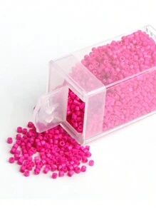 3000 顆 2 毫米盒裝彩色古董種子珠圓柱形散珠 Diy 手工手鍊項鍊間隔珠適用於珠寶製作配件 - 彩色 - 查看 20