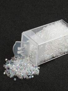 3000 顆 2 毫米盒裝彩色古董種子珠圓柱形散珠 Diy 手工手鍊項鍊間隔珠適用於珠寶製作配件 - 彩色 - 查看 42