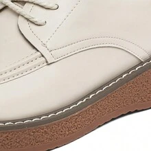 Ladies' Oxford Shoes In Beige - Beige - View 7