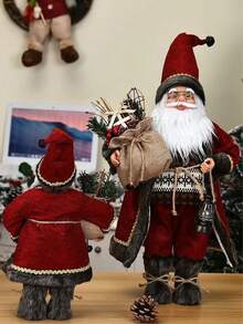 Boneco Papai Noel - 30cm - 45cm  Decoração Natalina Enfeite de Natal