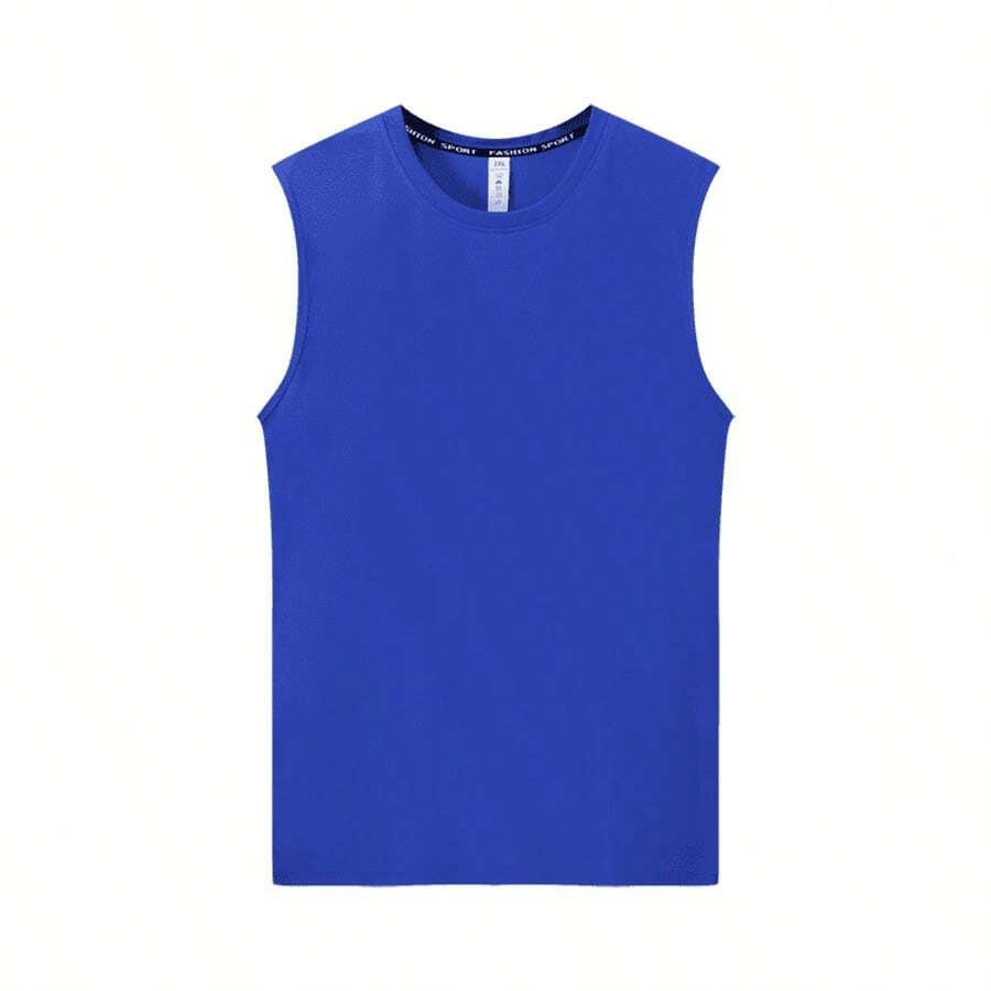 男士無袖 T 卹,美式訓練風格,快乾運動背心,適合跑步和健身