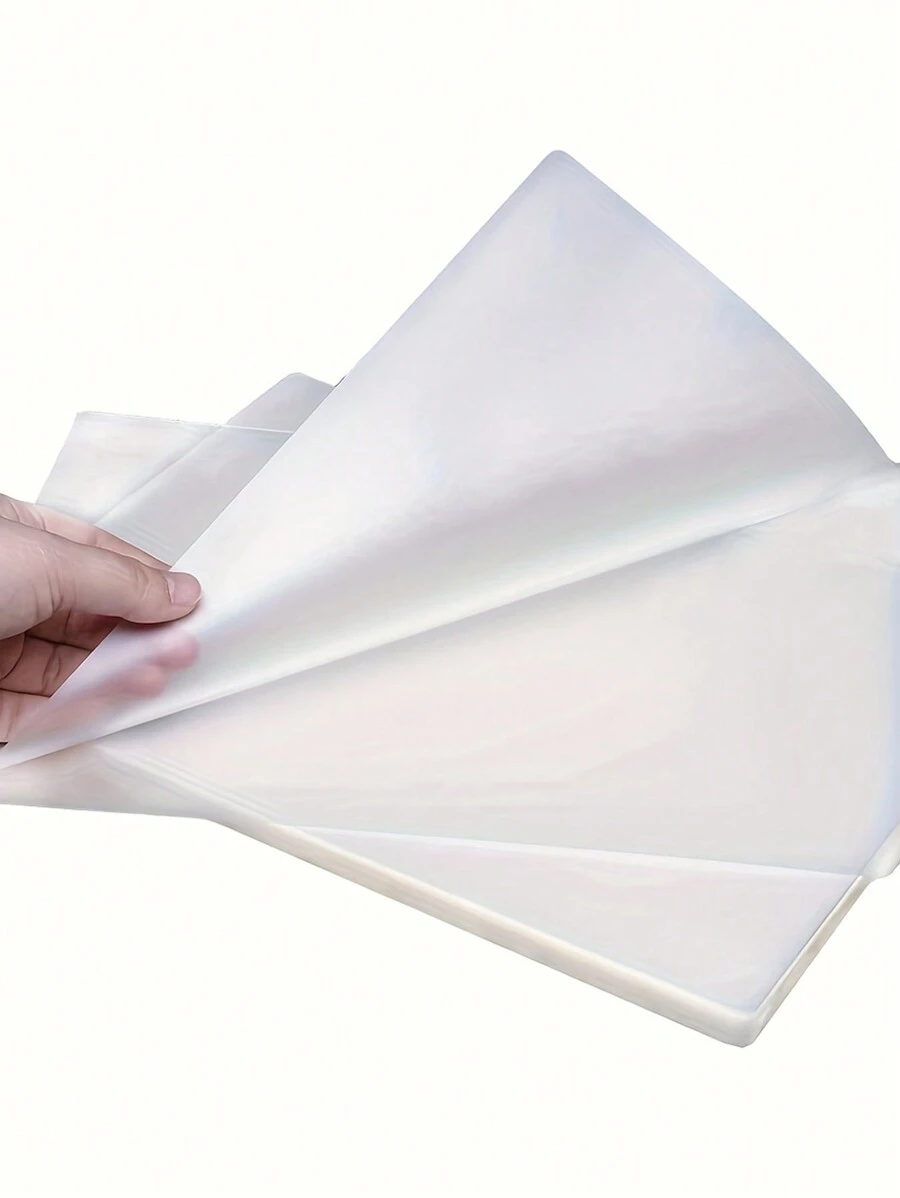 100pcs Clear Laminating Pouches, 8.6 X 12.2 Inches Laminating Sheets Compatible With Laminator, Fit For 8.5 X 11 Inches Letter Size Paper - A4 - View 1
