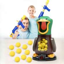 1 Pieza Juguete De Pistola De Aire Suave Para Disparar Patos - Multicolor - Ver 6