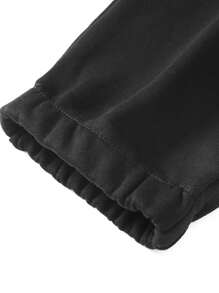 Conjunto De Chándal Deportivo Para Hombre Con Letras Impresas - Celeste - Ver 5