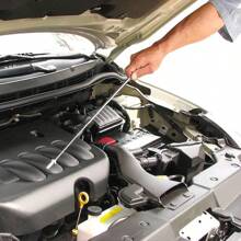 Telescopic Magnet Pickup Tool With Pen Shape, Magnetic Grabber Stick, Multifunctional Repair Tool - Black - View 2