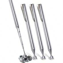 Telescopic Magnet Pickup Tool With Pen Shape, Magnetic Grabber Stick, Multifunctional Repair Tool - Black - View 7