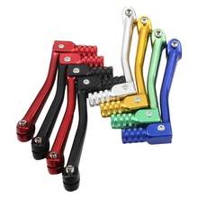 CRF50檔位手排改裝摩托車配件，CNC改裝啟動手柄，適用於越野摩托車 - 藍色 - 查看 3