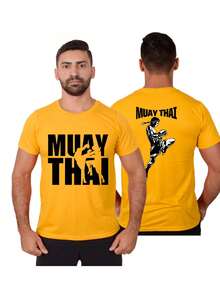 Men T-Shirts - 黃色 - 查看 1