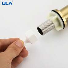 ULA A Set Of G1/2 Gold Kitchen Faucet Direct Drinking Tap Single Cold Water Sink Faucet Stainless Steel Water Purifier Faucet Filter Faucet - Gold - View 5