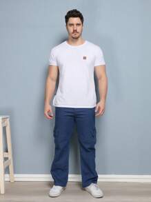 Men Pants - Medium Wash - View 7