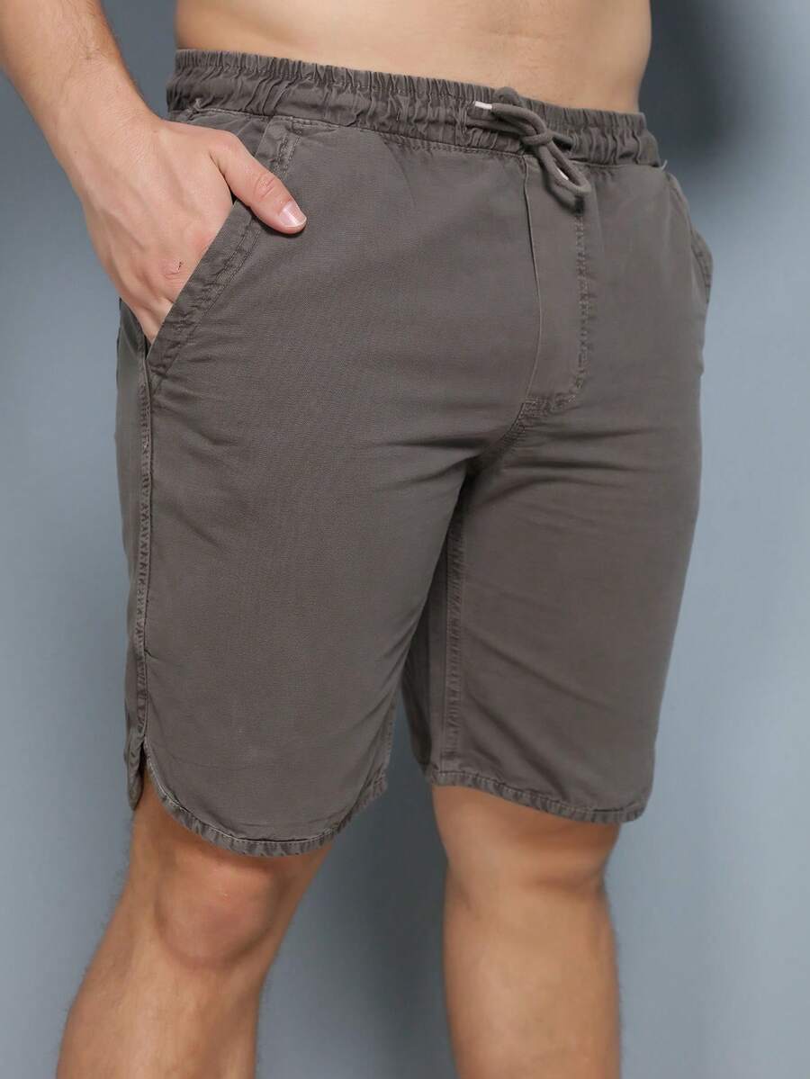 Men Denim Shorts - Gris - Ver 1