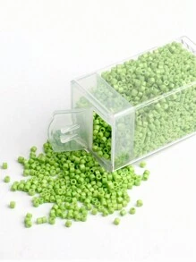 3000 顆 2 毫米盒裝彩色古董種子珠圓柱形散珠 Diy 手工手鍊項鍊間隔珠適用於珠寶製作配件 - 彩色 - 查看 39