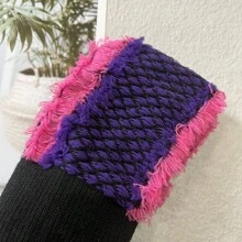 运动户外 1 双女士均码保暖户外运动滑雪运动袜 - 黑色 - 查看 3