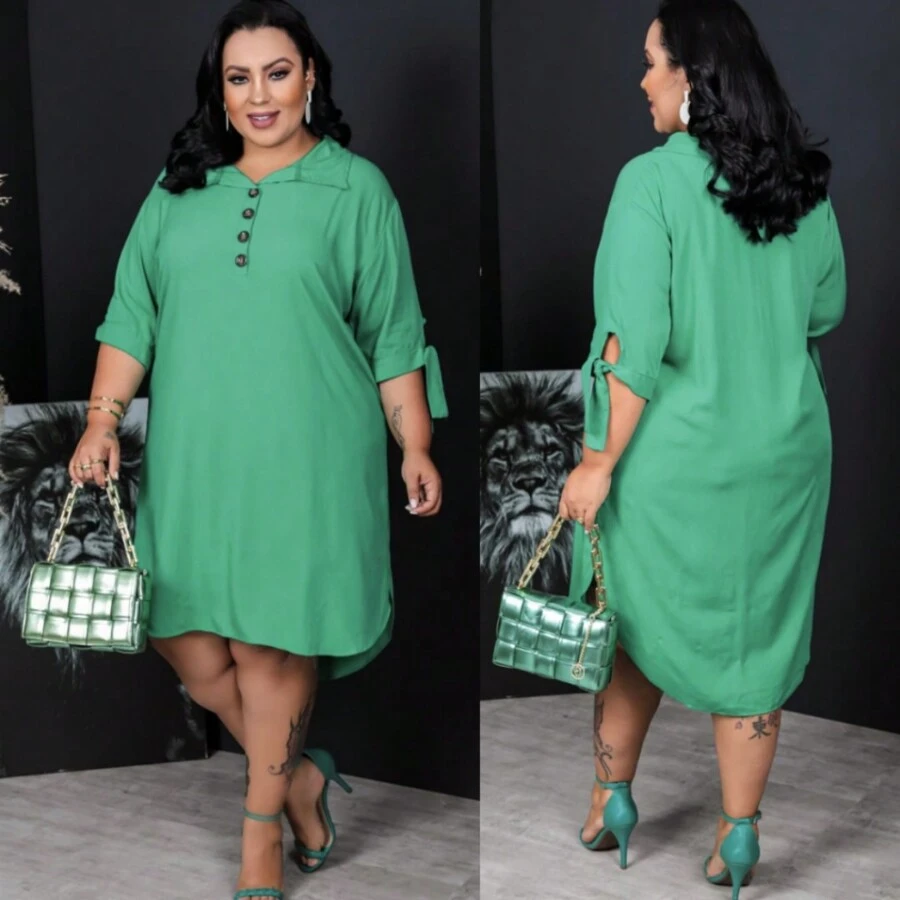 Women Dresses - 薄荷綠 - 查看 1
