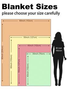 1pc Geometric Snowflake & Five-pointed Star Design Christmas Pattern Blanket, Soft And Warm Fleece Blanket, Suitable For Home Decoration, Living Room, Sofa, Recliner And Bedroom Bedding - Multicolor - View 6