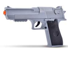 軟子彈玩具泡沫噴射器，帶泡沫顆粒彈殼彈出，聖誕節、生日、復活節、14 歲以上酷炫禮物（子彈顏色隨機） - 金色 - 查看 2