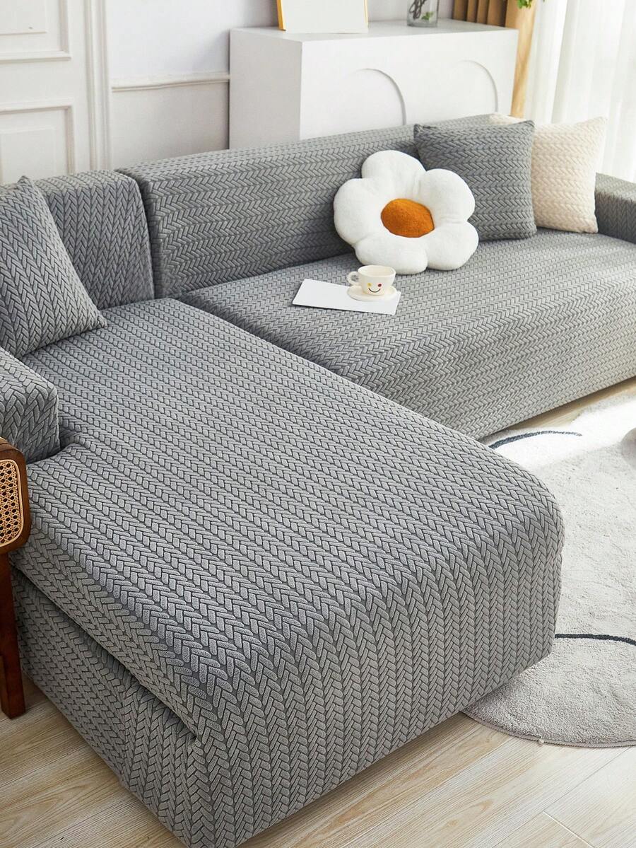1pc Creative Fullcover Autumn & Winter Sofa Cover, Universal Elastic
