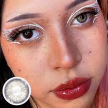 FRESH LADY Freshlady 返校隐形眼镜 Pupilentes Moonlight Pansy 彩色隐形眼镜 1 年抛型 万圣节服装角色扮演