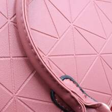 Bolsa Totes Para Mujer Bolsos De Mano Con Asa Suave Hot Fashion  - Rosa - Ver 2