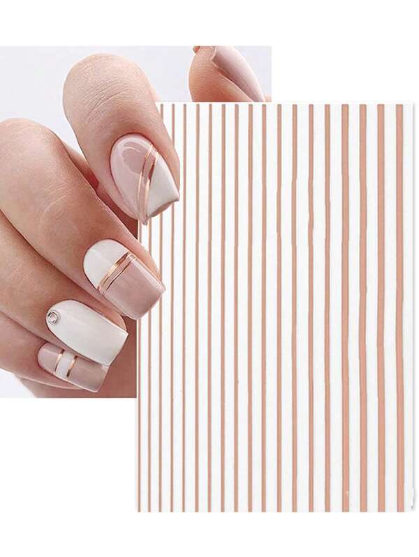 1 hoja Pegatinas de uñas con línea de oro rosa, Decoración de arte de uñas con líneas de franjas doradas, Hazlo tú mismo pegatinas de uñas
pegatinas uñas
uñas pegatina
calcomanías para uñas decoración de uñas pegatinas de uñas pegatinas para uñas etiqueta engomada