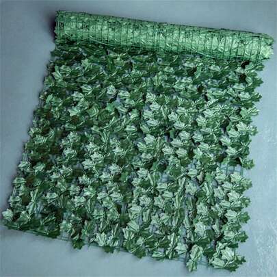 1pc, Outdoor Garden Privacy Screen - Artificial Ivy Hedge Leaf Fence Wall Decor - Decorative Photo Props for Privacy and Beauty,Artificial Plants