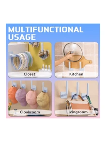 Hutablage, Huthalter, Kappenablage, Kappenhalter, Hut-Organizer, Kleiderbügelhaken, Aufbewahrungshalter für Baseballkappen, Badezimmer-Aufbewahrungsregal, selbstklebende Hutablagen für die Wand, ohne Bohren, an der Wand montierter Aufhängehaken für Hut, Handtuch, Kleidung, Grau