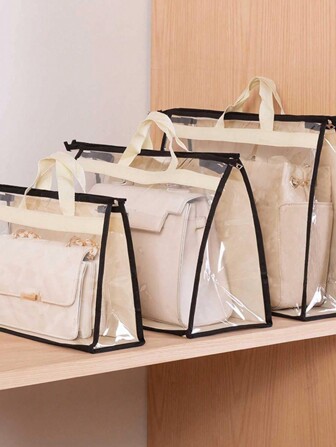 1pc PVC Foldable Storage Bag, Minimalist Clear Storage Bag For Home Decorations Decor Festival Decor Room Decor Home Decor Decor Bedroom Decor Dress Pants Shoes Jeans Boots Skirtbedroom,Organizer,Organiser,Home Storage,White T Shirt Women,Black Pants Women,Ladies Winter Clothes,Dress,Winter Clothes For Ladies,Elegant Woman Dresses,White Shirt For Ladies,Long Sleeve,White Jumpsuit For Women,Spring Dresses For Women,Spring Outfits For Women,Spring,Spring Clothes,Minimalist,Summer Tops