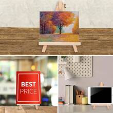 9 Inch Desktop Painting Stand Wooden Display Easel, Art & Craft Artist Tabletop Painting Easel - Multicolor - View 7