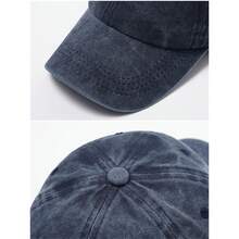 Tối Xanh Mũ bóng chày Với Thiết kế sáng tạo , Dễ thương Phong cách , Retro Và Thoáng khí , A Tuyệt vời Qủa tặng Cho bạn trai , Bạn gái , Bạn Hoặc Cha mẹ - Màu xanh hải quân - Xem 3