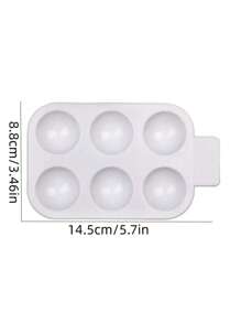 Paleta de colores blancos de 6 piezas - Blanco - Ver 2