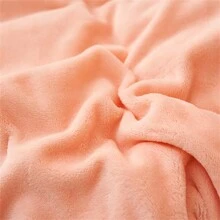 1個花卉卡通印花粉色雪花毛絨被套,冬秋保暖,可用作被套或毛毯,不含填充物,適用於臥室床上用品 - 粉色 - 查看 7