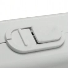 Maquina de coser prtatil. mini maquina de coser, maquina de coser a mani,Máquina de coser a mano portátil fácil de bricolaje Mini máquina de coser eléctrica a mano multifuncional Máquina de coser eléctrica Máquina de coser pequeña - Blanco - Ver 4