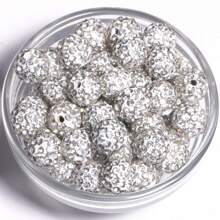 Strass En Verre De Cristal 10mm, Pavé D'argile, Perles Disco Pour Bracelet Scintillant, Collier, Boucles D'oreilles, Artisanat, Fournitures De Fabrication De Bijoux