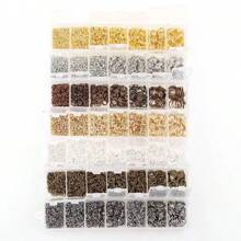 1500PCS Silver Golden Plated Jump Rings With Box Making Jewelry Findings - Silver - View 5