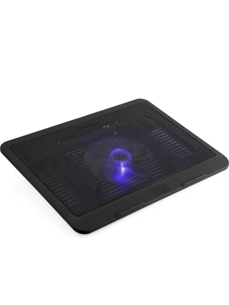 Offer!!! Cooling Base 1 Metal Xbox Ps3 Laptop Fan With Led Light - Black - View 1