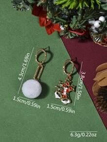 Bông tai lủng lẳng - Nhiều màu - Xem 5