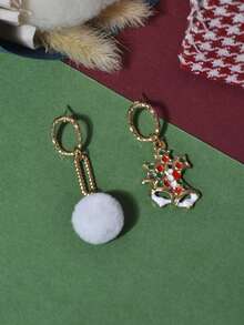 Bông tai lủng lẳng - Nhiều màu - Xem 3