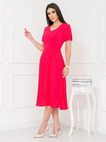 Women Dresses - Hồng - Xem 3