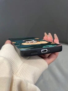 1入組tpu啞光太空人&眼睛印花手機殼,適用於iphone、三星、小米 - 彩色 - 查看 4