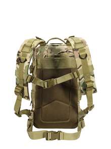 Mochila de camuflaje multifuncional de gran capacidad de hombres con dos tira de hombro - Verde militar - Ver 4