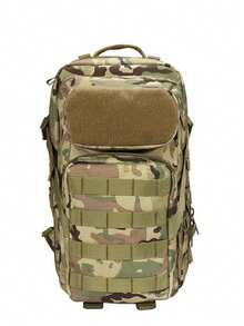 Mochila de camuflaje multifuncional de gran capacidad de hombres con dos tira de hombro - Verde militar - Ver 2